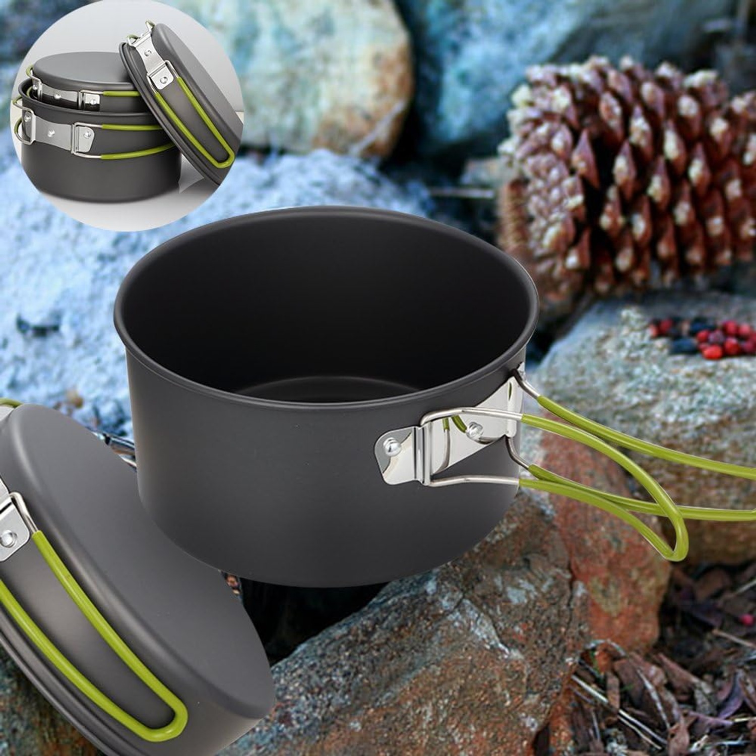 2 Person Camping Cookware Set: image 7