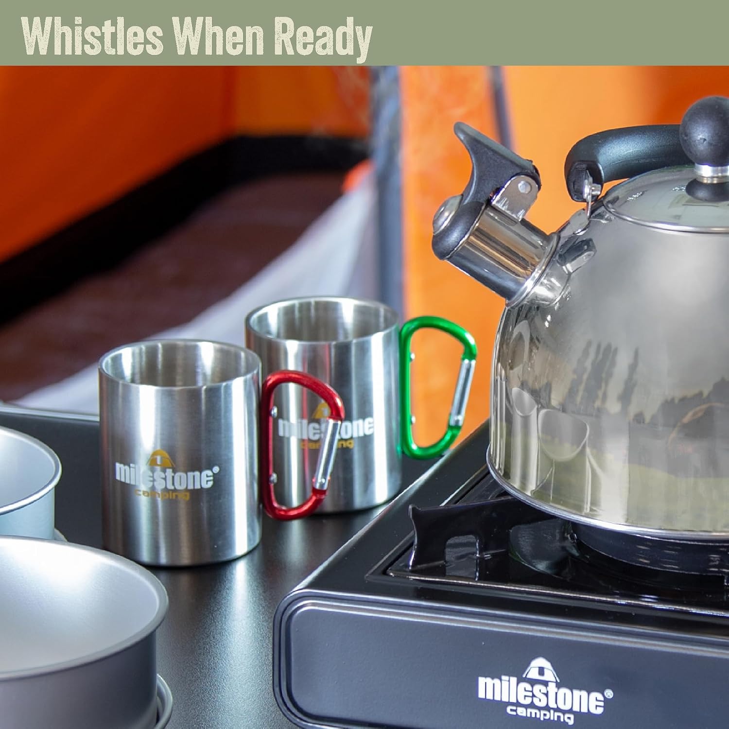 2L Whistling Camping Kettle: image 10