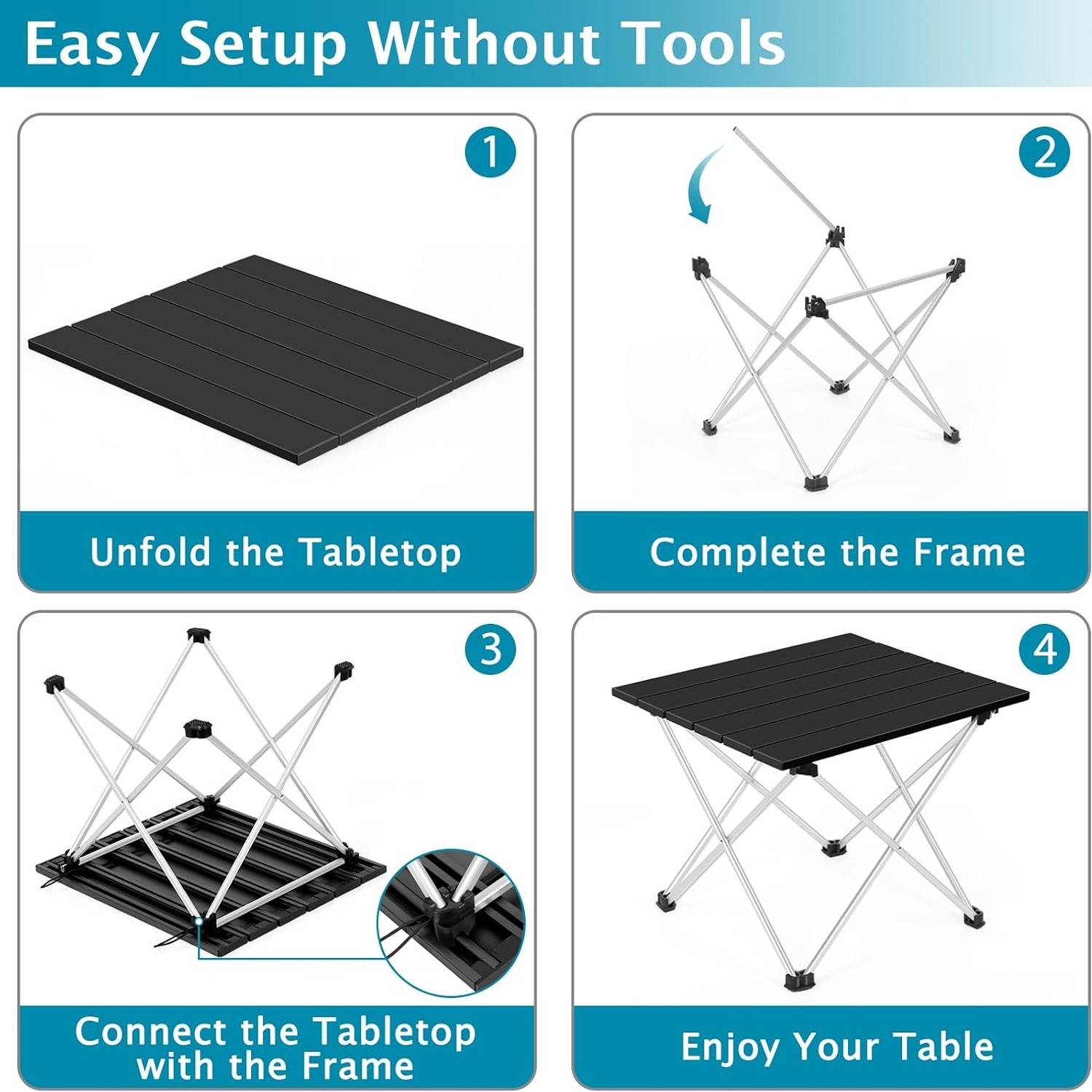 Lightweight Portable Camping Table: image 5