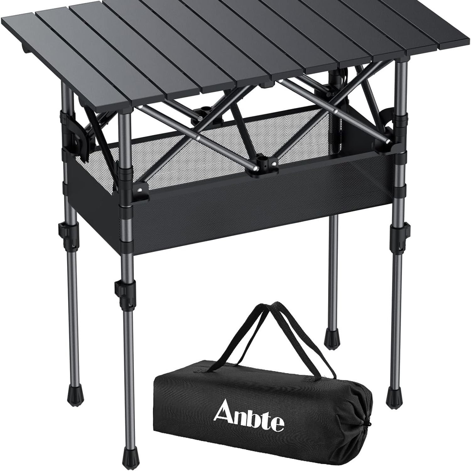 Anbte Roll Top Aluminum Camping Table: image 2