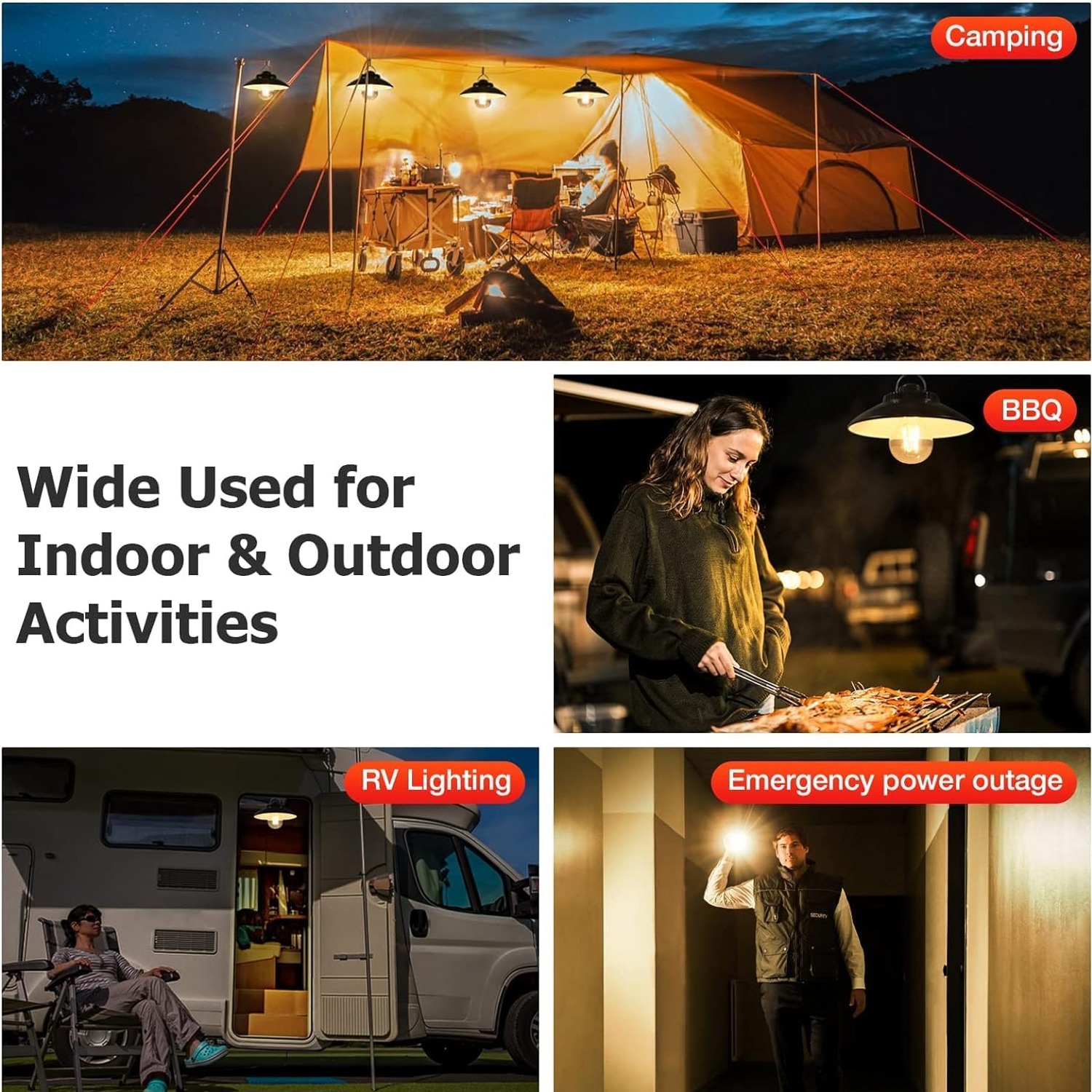 Retro Rechargeable Camping Lantern: image 7