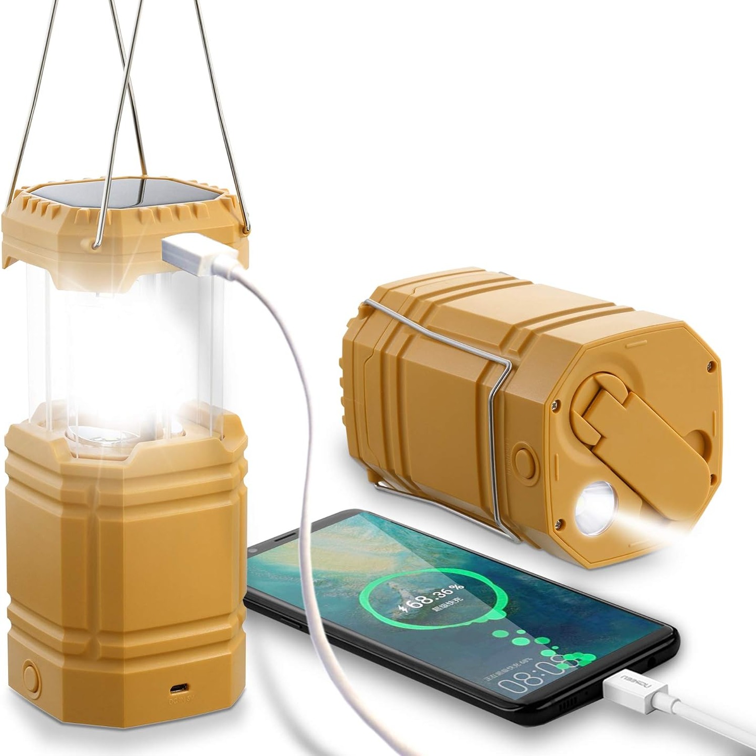 Solar Hand Crank Camping Lantern