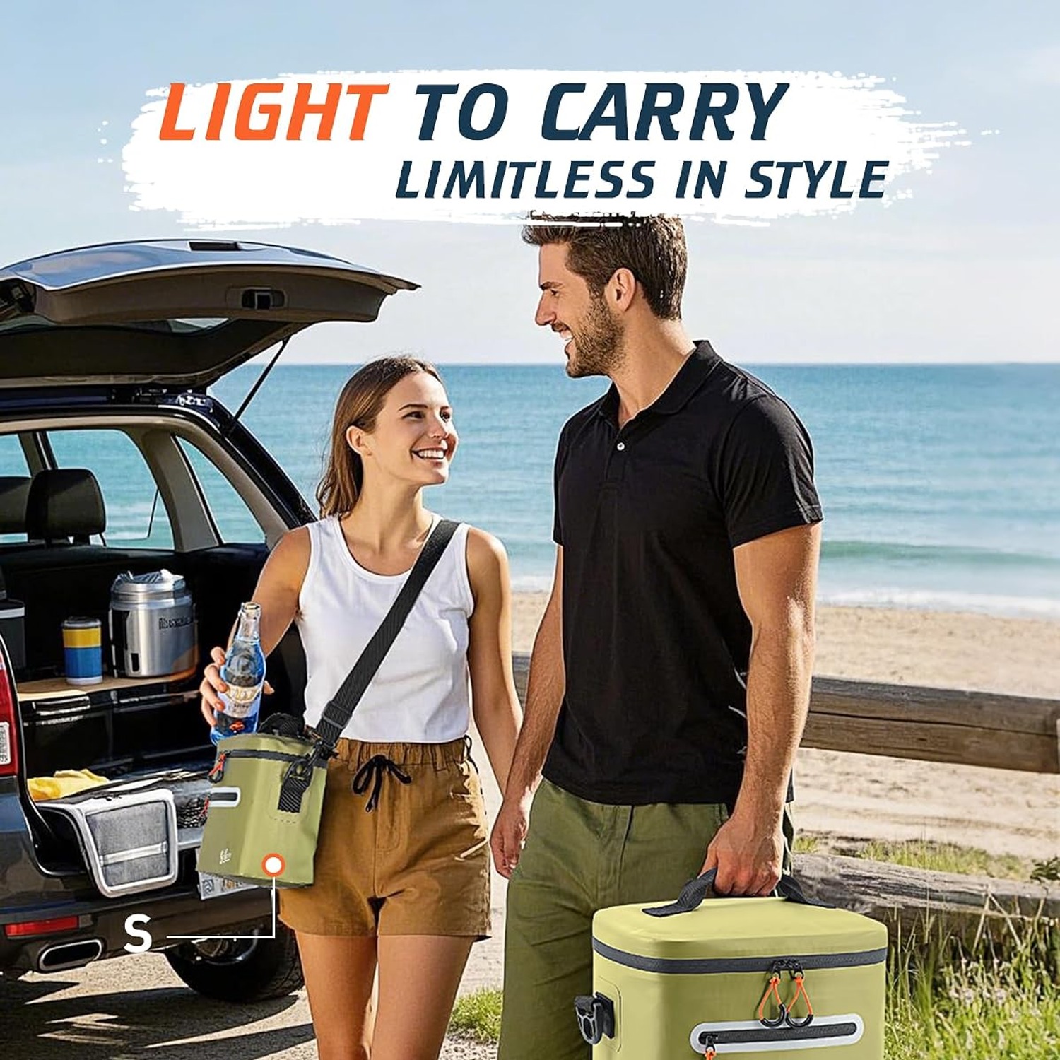 Soft Sided Insulated Cooler Bag (14L, 16 Can): image 8