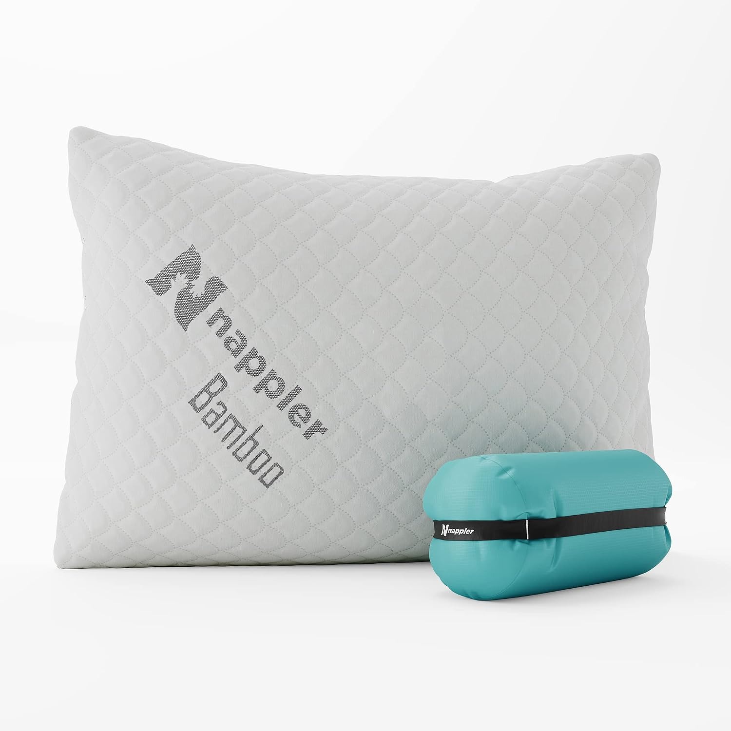 Compressible Camping Pillow with Shredded Memory Foam: image 2
