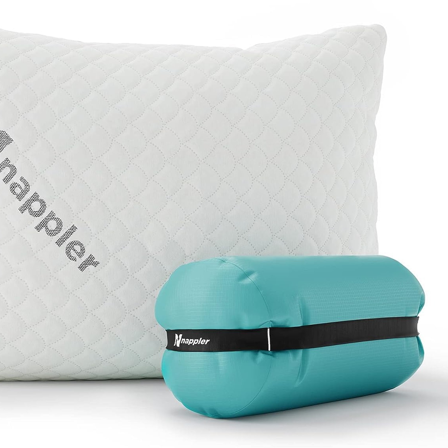 Compressible Camping Pillow with Shredded Memory Foam