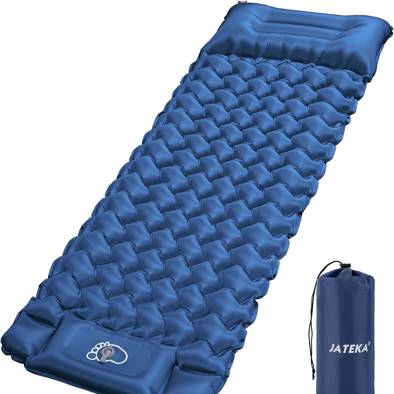 Self Inflating Sleeping Mat with Built-In Foot Pump and Pillow: image 10