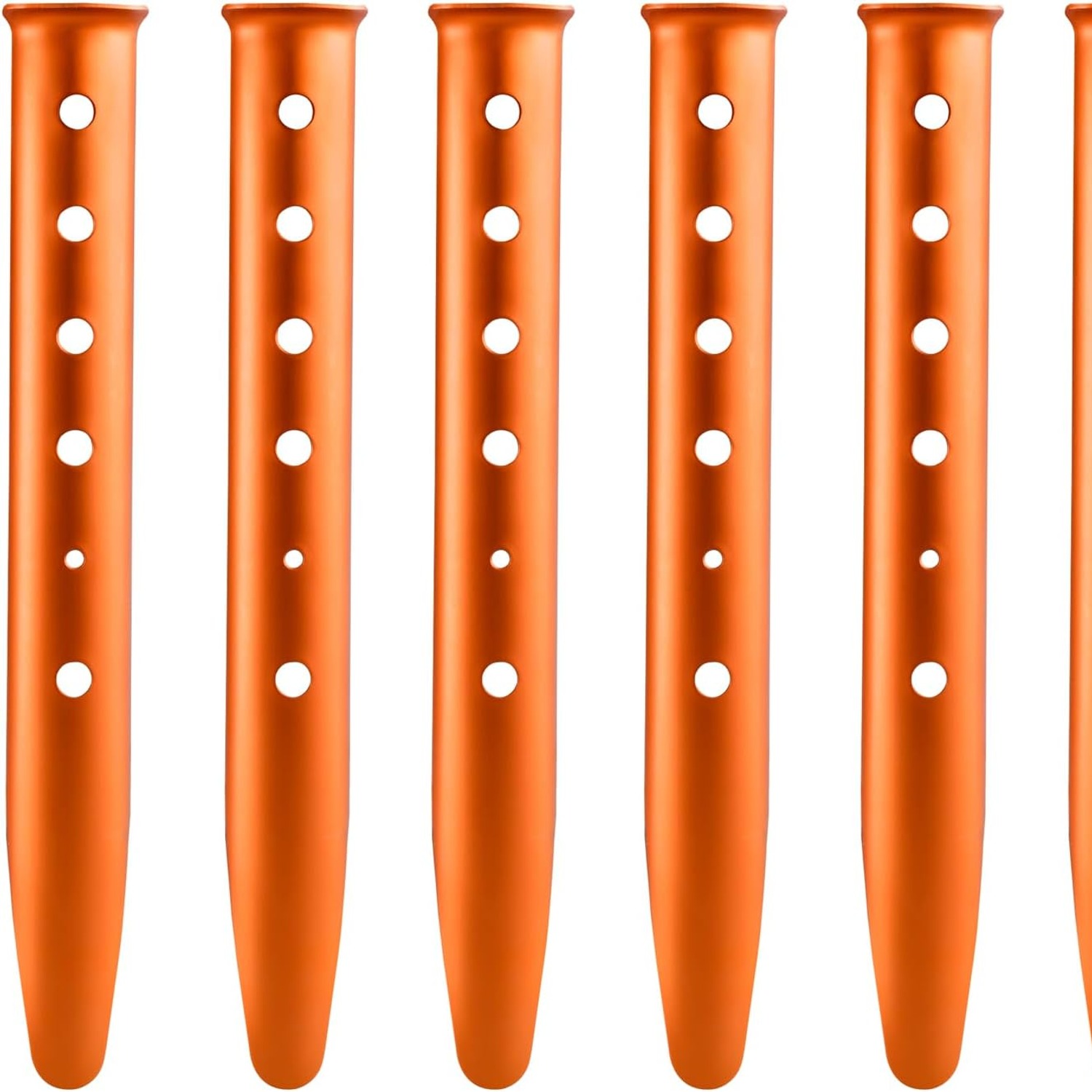 Azarxis Aluminum Snow and Sand Tent Stakes (6 Pack)