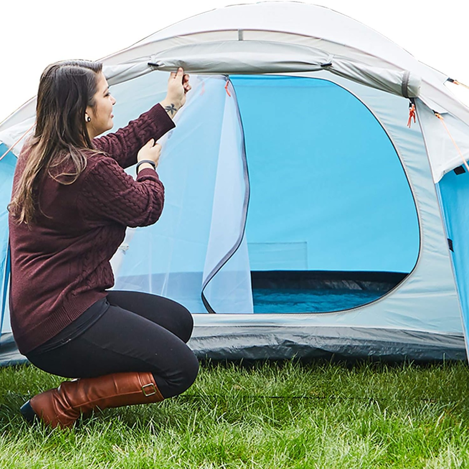 4 Person Double Layer Dome Tent: image 2