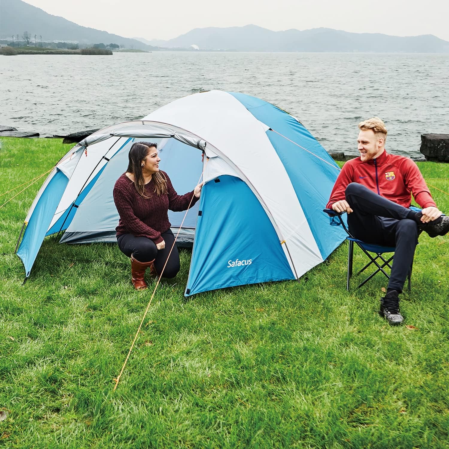 4 Person Double Layer Dome Tent: image 6